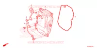 COPERTURA TESTA CILINDRO per Honda SH 150 2ED 2024