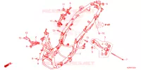 CORPO TELAIO per Honda SH 150 2ED 2024