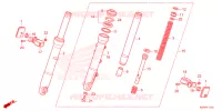 FORCELLA ANTERIORE per Honda SH 150 2ED 2024
