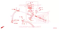 POMPA FRENO POSTERIORE per Honda SH 150 2ED 2024