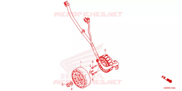AVVIATORE GENERATORE C.A Honda SCOOTER 150 SH 2024  SH150ADR