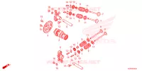 ALBERO A CAMME/VALVOLA per Honda SH 150 2024