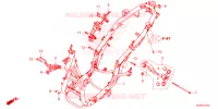 CORPO TELAIO per Honda SH 150 2024