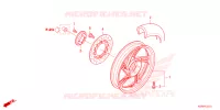 RUOTA POSTERIORE per Honda SH 150 2024