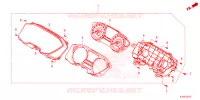 INDICATORE COMBINAZIONE per Honda FORZA 125 SMART TOP BOX 2024