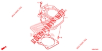     CYLINDRE per Honda FOURTRAX 520 RUBICON EPS 2021