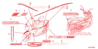 EMBLEMA/STRISCIA per Honda PCX 150 2012