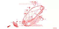 SCATOLA BAGAGLI per Honda PCX 150 2012