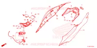 CARENE POSTERIORE per Honda PCX 150 2022