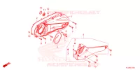 COPERTURA SINISTRA per Honda PCX 150 2022