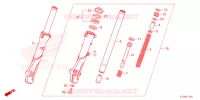 FORCELLA ANTERIORE per Honda PCX 150 2022