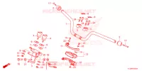 MANUBRIO   COPERTURA MANIGLIA per Honda PCX 150 2022