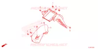 PARAFANGO POSTERIORE per Honda PCX 150 2022