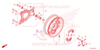RUOTA POSTERIORE/BRACCIO OSCILLANTE per Honda PCX 150 2022