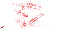ALBERO A CAMME/VALVOLA per Honda ADV 160 ABS 2024