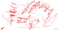 CARENE POSTERIORE per Honda ADV 160 ABS 2024