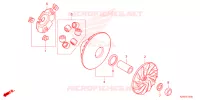 FACCIA AVVIAMENTO per Honda ADV 160 ABS 2024