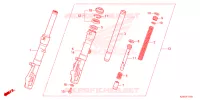FORCELLA ANTERIORE per Honda ADV 160 ABS 2024