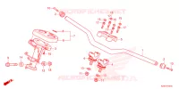 MANUBRIO   COPERTURA MANIGLIA per Honda ADV 160 ABS 2024