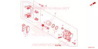 PINZA FRENO POSTERIORE per Honda ADV 160 ABS 2024