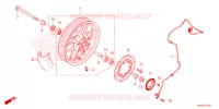 RUOTA ANTERIORE per Honda ADV 160 ABS 2024