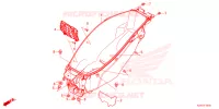 SCATOLA BAGAGLI per Honda ADV 160 ABS 2024