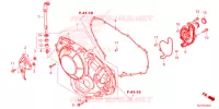     RIGHT CRANKCASE COVER (1) per Honda AFRICA TWIN 1100 2024