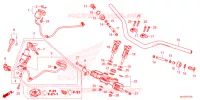 MANUBRIO per Honda AFRICA TWIN 1100 2024