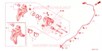 PINZA FRENO POSTERIORE per Honda AFRICA TWIN 1100 2024