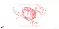 CILINDRO per Honda MSX GROM 125 2021