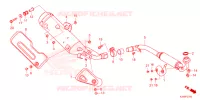 SMORZATORE SCARICO per Honda MSX GROM 125 2021
