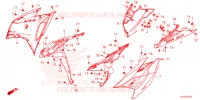 RIPARO MEDIO/RIPARO SOTTO per Honda CBR 150 R Đặc biệt, Special 2024