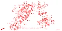 PARAFANGO POSTERIORE per Honda CBR 150 R ABS 2024