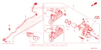 PINZA FRENO POSTERIORE per Honda CBR 150 R ABS 2024