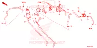 SISTEMA DI RICICLAGGIO DEL GAS per Honda CBR 150 R ABS 2024