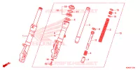 FORCELLA ANTERIORE per Honda ADV 150 ABS 2022