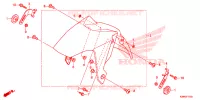 PARAFANGO ANTERIORE  per Honda ADV 150 ABS 2021