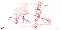 POMPA FRENO POSTERIORE per Honda ADV 150 ABS 2021