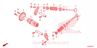ALBERO A CAMME/VALVOLA per Honda ADV 150 ABS 2021