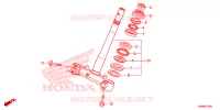 AMMORTIZZATORE DI STERZO per Honda ADV 150 ABS 2021
