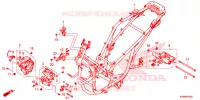 CORPO TELAIO per Honda ADV 150 ABS 2021
