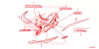 EMBLEMA/STRISCIA per Honda ADV 150 ABS 2021