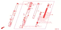 FORCELLA ANTERIORE per Honda ADV 150 ABS 2021