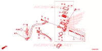 POMPA FRENO POSTERIORE per Honda ADV 150 ABS 2021
