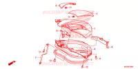 COPERTURA BAULE per Honda NC 700 X 2014