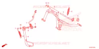 CAVALLETTO per Honda ADV 150 ABS 2022