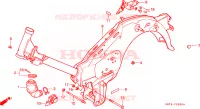 CORPO TELAIO per Honda C 70 Z 1993