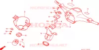MANIGLIA STERZO/ PONTE SOPRA per Honda C 70 Z 1993