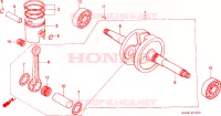 ALBERO A GOMITI/PISTONE per Honda 50 DIO 1999