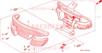 COMB. POSTERIORE FALSA per Honda 50 DIO 1999